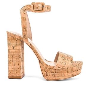 House of Harlow 1960 Cork Platform Heels